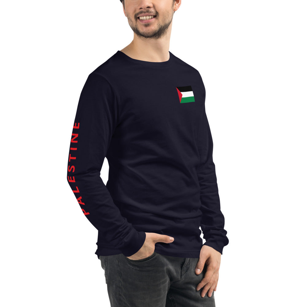 J.VER Men's Dress Shirts Solid Long Sleeve Palestine