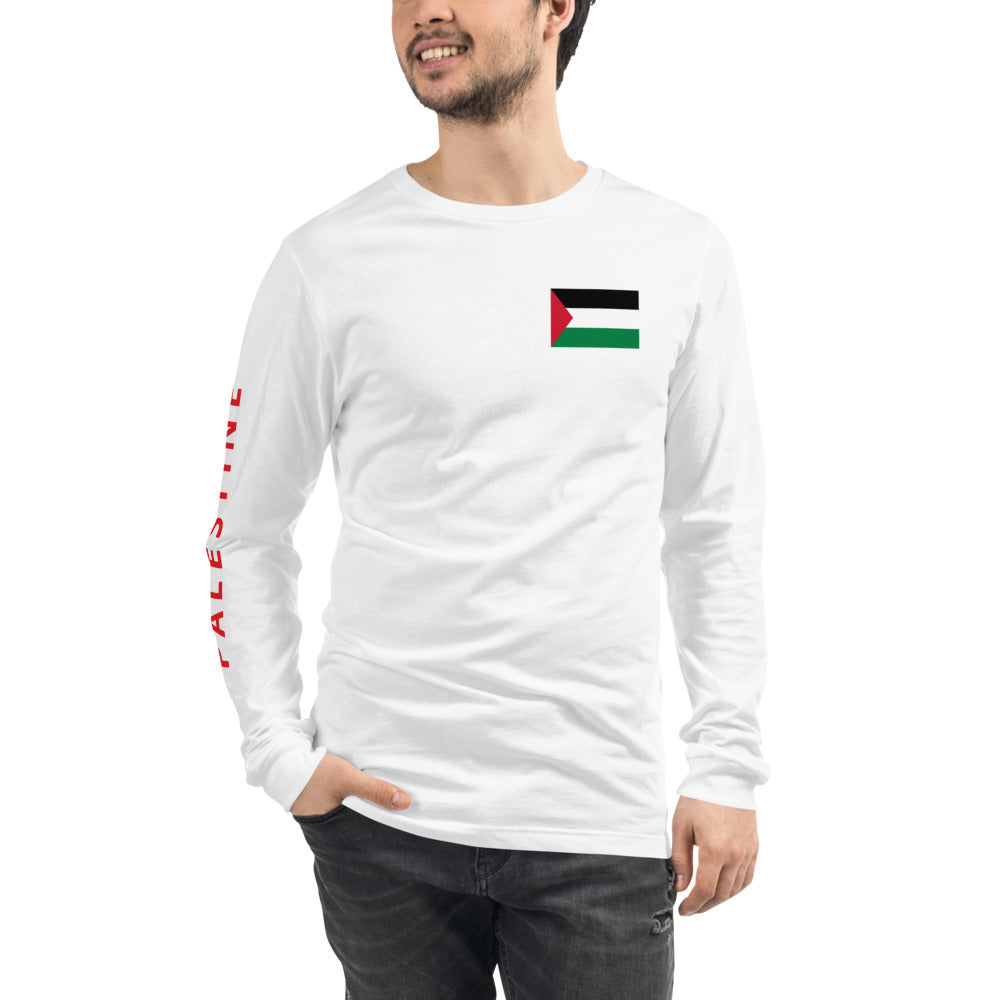 Uoki Mens Shirts,Designer Long Sleeve Button Down Palestine