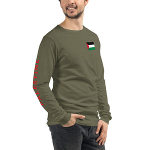 Palestine Long Sleeve Shirt - Baladi Arabi